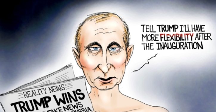 Russian government posts April Fools’ Day prank offering ‘election interference’