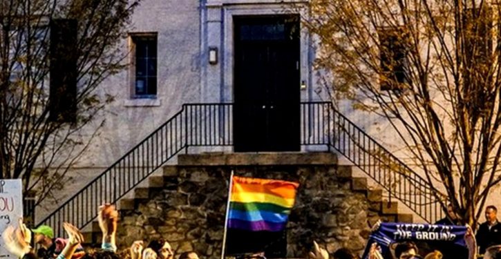 Queer Climate Justice protest stages ‘dance party’ outside Ivanka and Jared’s home in D.C.