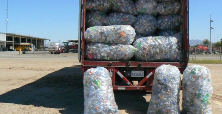 2 people arrested for smuggling used bottles and cans into California for recycling fee