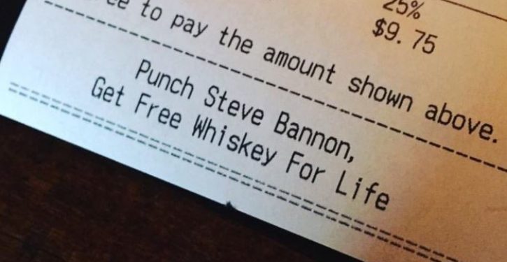 Portland bar offers free whiskey for life as reward for punching Steve Bannon