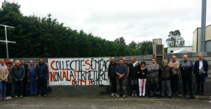 France: Locals build wall around planned migrant accommodation