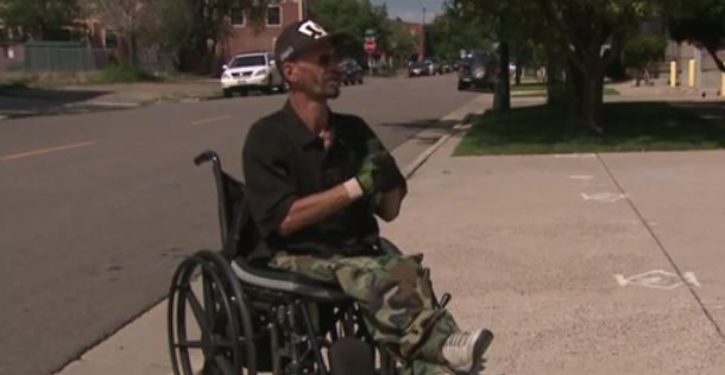 Denver man in wheelchair struck by car; then this happens