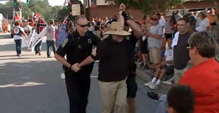 Man pepper sprays participants in NC Soldiers Reunion Parade