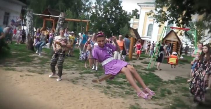 Russia responds to sanctions with weird video threatening folk dancing and Death Metal