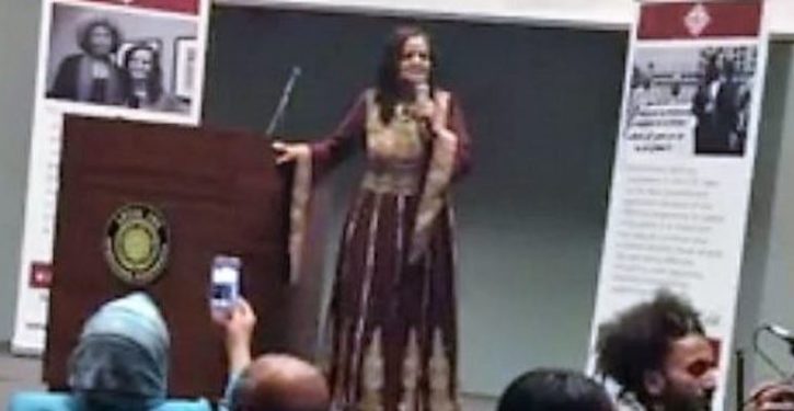 Chicago crowd cheers as convicted terrorist calls for destruction of Israel