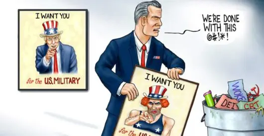 Cartoon of the Day: Woke Is Out by A. F. Branco