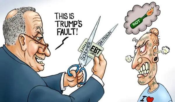 Cartoon of the Day: No Freebies, No Peace by A. F. Branco