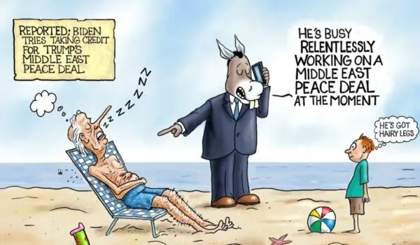 Cartoon of the Day: Life’s A Beach by A. F. Branco