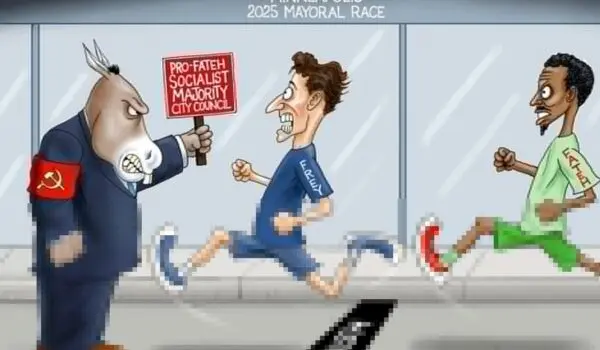 Cartoon of the Day: The Finish Line by A. F. Branco