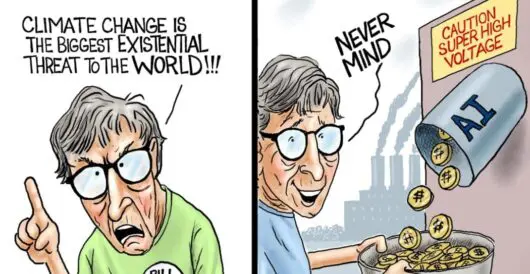 Cartoon of the Day: Hell Freezing Over? by A. F. Branco