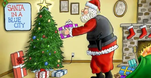 Cartoon of the Day: Blue Christmas by A. F. Branco
