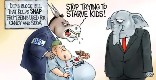 Cartoon of the Day: SNAP Happy by A. F. Branco