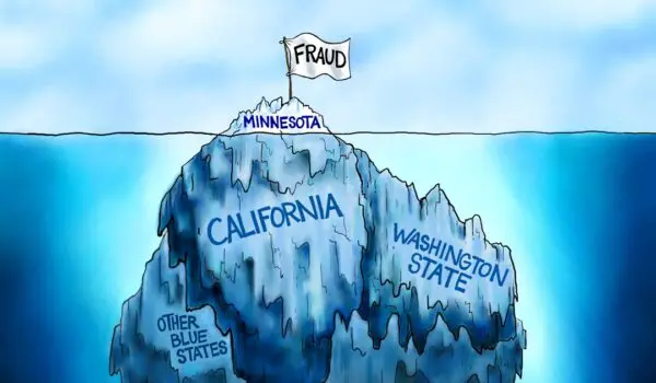 Cartoon of the Day: Deep Blue Steal by A. F. Branco