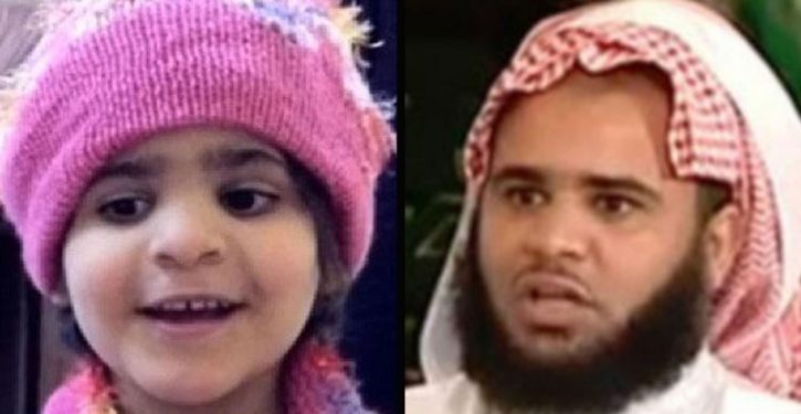 Saudi preacher rapes, tortures, murders own 5-year-old daughter because he thinks she’s not virgin