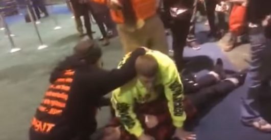 Tolerance watch: Trump protesters sucker punch Trump supporter at airport, knock him unconscious by Thomas Madison
