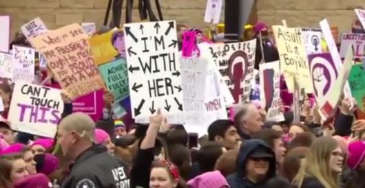 Sounds and sights of the women’s march by Ben Bowles