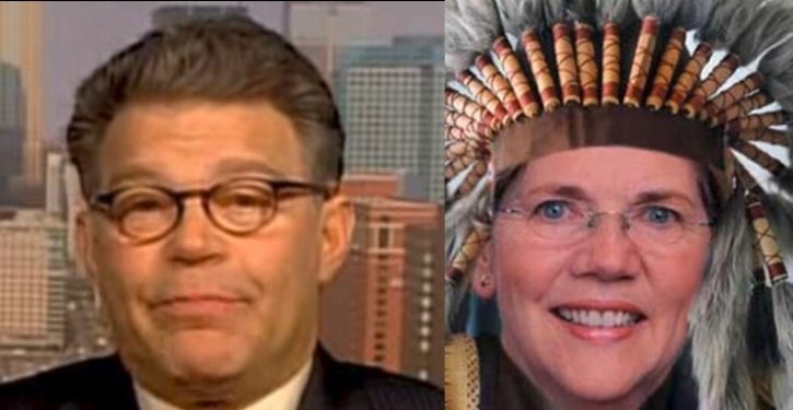 Calling Elizabeth Warren ‘Pocahontas’ is racist … says Sen. Stuart Smalley