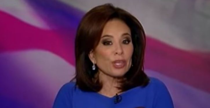 Fox News replaces ‘Judge Jeanine’ in line-up this weekend; no comment on follow-on plans