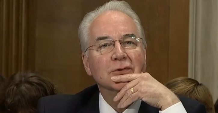 HHS Sec. Tom Price says House repeal platform is ‘a work in progress’