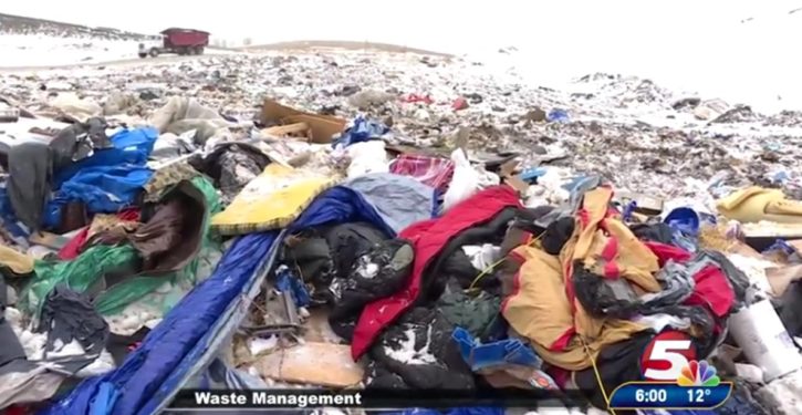 Irony: ‘Water protectors’ at Standing Rock left tons of trash that will…pollute the water