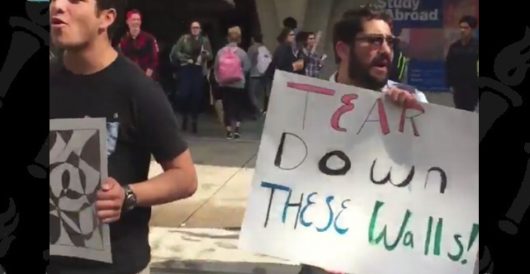 Cal Fullerton prof allegedly punches pro-Trump student in face during Trump hatefest by Thomas Madison