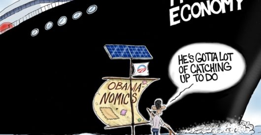 Cartoon of the Day: Full steam ahead by A. F. Branco