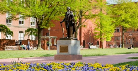 George Washington University apologizes for sharing email about police recruitment fair by Daily Caller News Foundation