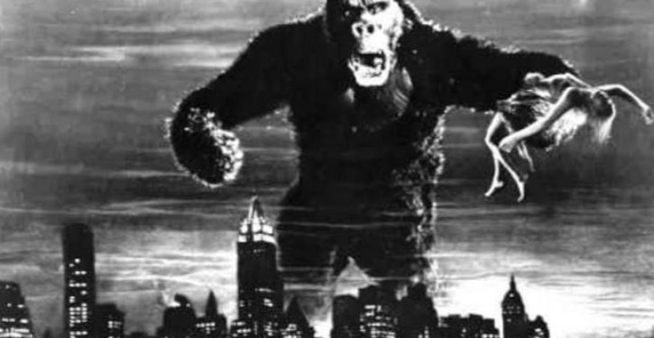 Liberals say King Kong represents black people