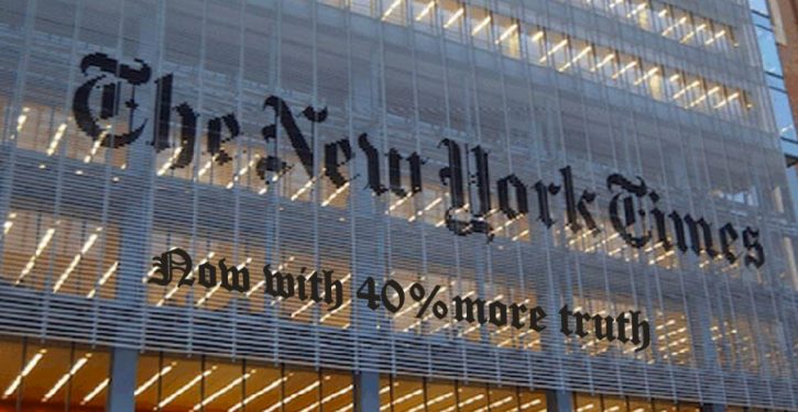 NYT says facts behind bogus Russia claim it pushed for 9 months are ‘simple’: just one problem