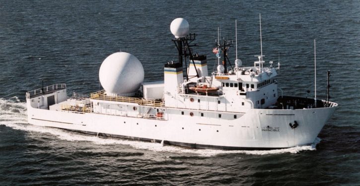 Iranian frigate in ‘unprofessional’ encounter with U.S. spy ship near Strait of Hormuz