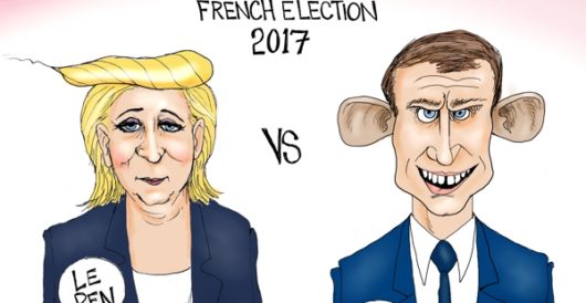 Cartoon of the Day: French election 2017 translated by A. F. Branco