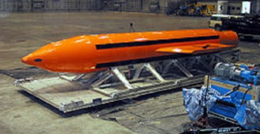 One story you’ve been hearing about the ‘mother of all bombs’ is totally wrong by LU Staff
