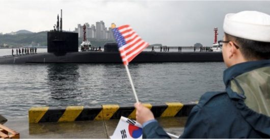 Norks threaten to turn U.S. nuclear sub into ‘underwater ghost’ by LU Staff