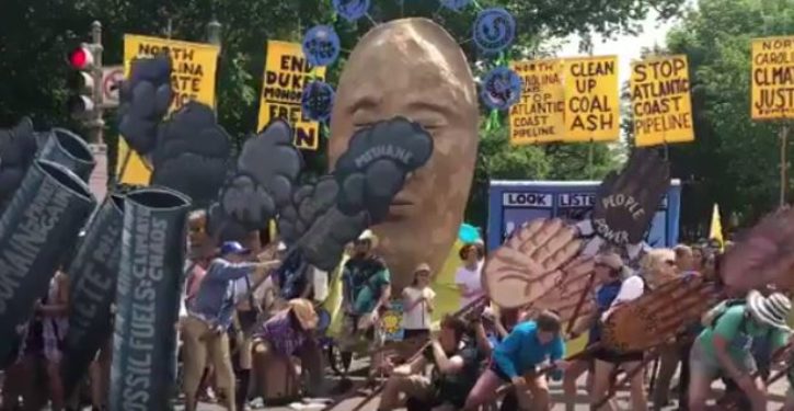 The most hilarious moment from yesterday’s march to save the planet