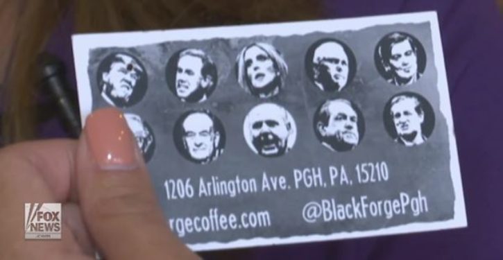 Coffee shop’s reward card makes it look like Trump, conservatives have been shot in the head