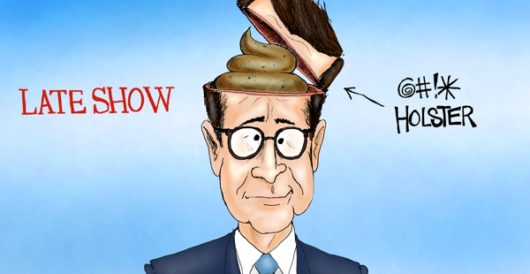 Cartoon of the Day: Late night in the gutter by A. F. Branco