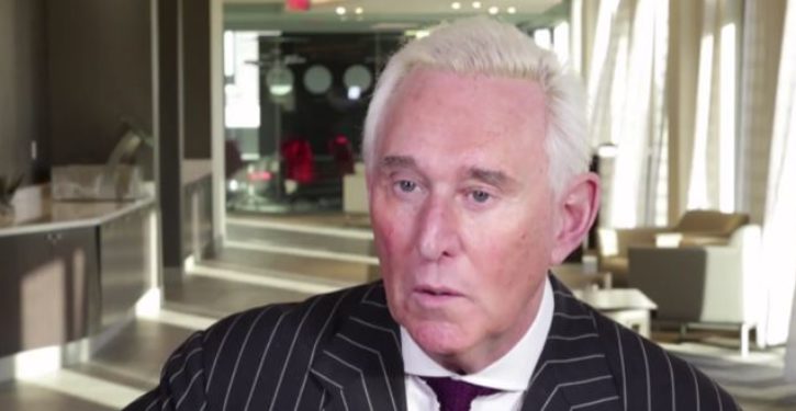 I got Roger Stone