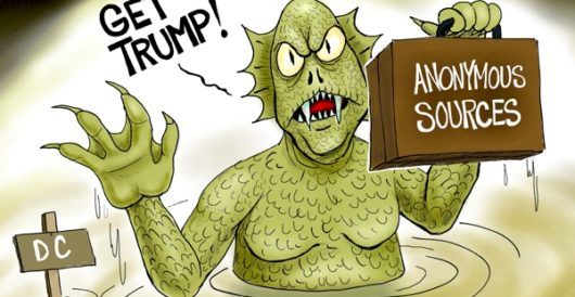 Cartoon of the Day: D.C. Swamp Creature by A. F. Branco