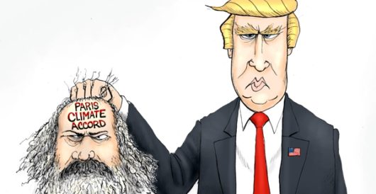 Cartoon of the Day: Cutting the accord by A. F. Branco