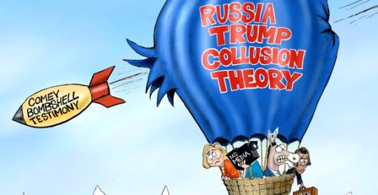 Cartoon of the Day: Hot air disaster by A. F. Branco