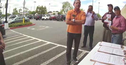 California Dem captured on video verbally abusing gays for opposing a tax hike by Hombre Sinnombre