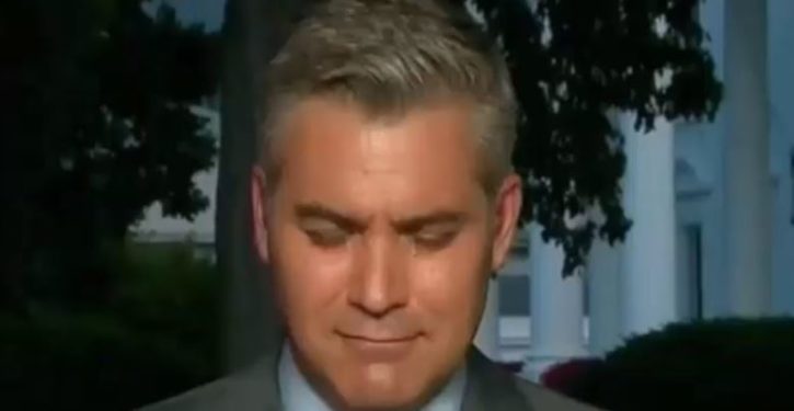 CNN’s Acosta cries ‘no fairs’ that Trump WH treating MSM way Obama WH treated Fox News