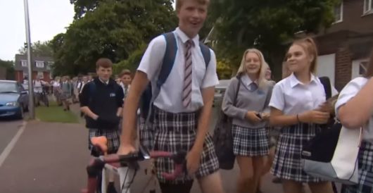 School asks boys to wear skirts to ‘promote equality’ by LU Staff