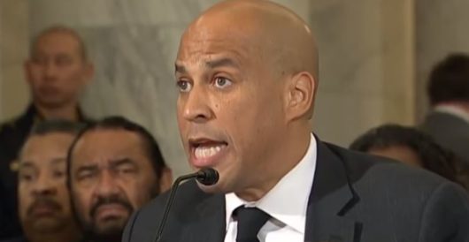 Ask a stupid question: At campaign launch event, Cory Booker asked if he thinks Trump is racist by Ben Bowles