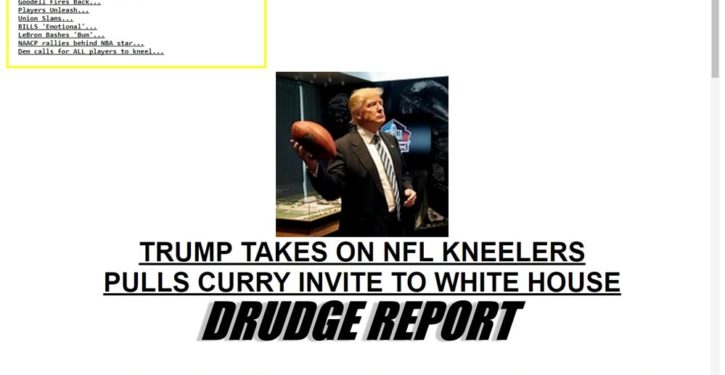 Drudge, Facebook, NYT readers could face libel suits for sharing ‘fake news’