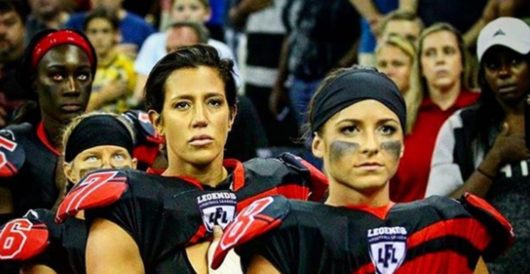 Lingerie football league: We stand for the anthem by Cade Pelerine