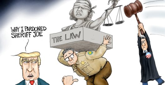 Cartoon of the Day: America’s toughest sheriff by A. F. Branco