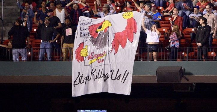 Protesters disrupt MLB game with ‘social justice’ chant