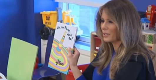 Dear Mrs. Trump: Thank you for recognizing our school; now take your books and shove them *UPDATE* by Howard Portnoy
