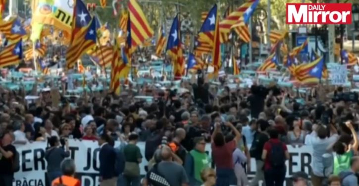 Catalonia in the vanguard of an emerging structural problem for the international order